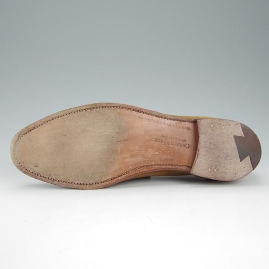 美品★クロケット&ジョーンズ 6E【モデル定価￥75,900-★バーニーズNY別注/SELHURST】366ラスト/コインローファー/Crockett&Jones★h912