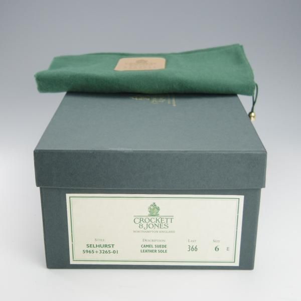 美品★クロケット&ジョーンズ 6E【モデル定価￥75,900-★バーニーズNY別注/SELHURST】366ラスト/コインローファー/Crockett&Jones★h912