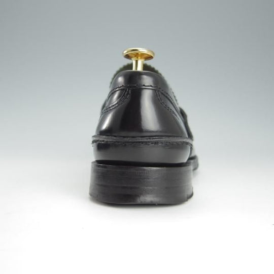 極上★チャーチ 65F/UK6.5【★コインローファー/TUNBRIDGE】126ラスト/ポリッシュドバインダーカーフ/黒/メンズ/Church's★h913