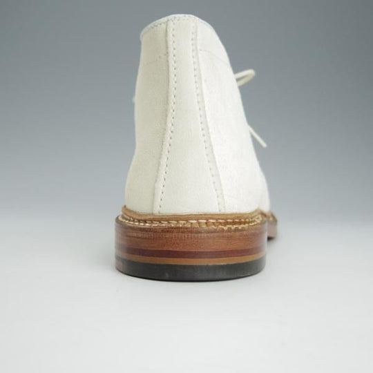 未使用★オールデン 7C【貴重★ユナイテッドアローズ別注/バリーラスト】14741/チャッカブーツ/スエード/白/メンズ/Alden★h915