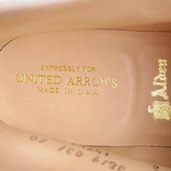 未使用★オールデン 7C【貴重★ユナイテッドアローズ別注/バリーラスト】14741/チャッカブーツ/スエード/白/メンズ/Alden★h915