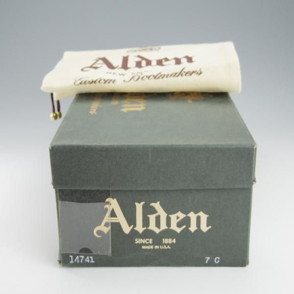 未使用★オールデン 7C【貴重★ユナイテッドアローズ別注/バリーラスト】14741/チャッカブーツ/スエード/白/メンズ/Alden★h915