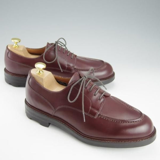 新品★(世界長ユニオン製)ニューヨーカー 7EEE【シャンボード似寄りモデル★Uチップ/NY103】ポリッシュレザー/赤茶/NEWYORKER★h916