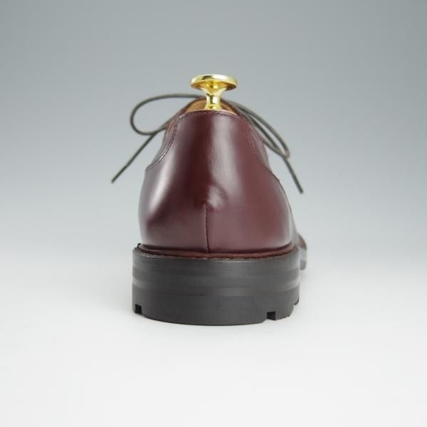 新品★(世界長ユニオン製)ニューヨーカー 7EEE【シャンボード似寄りモデル★Uチップ/NY103】ポリッシュレザー/赤茶/NEWYORKER★h916