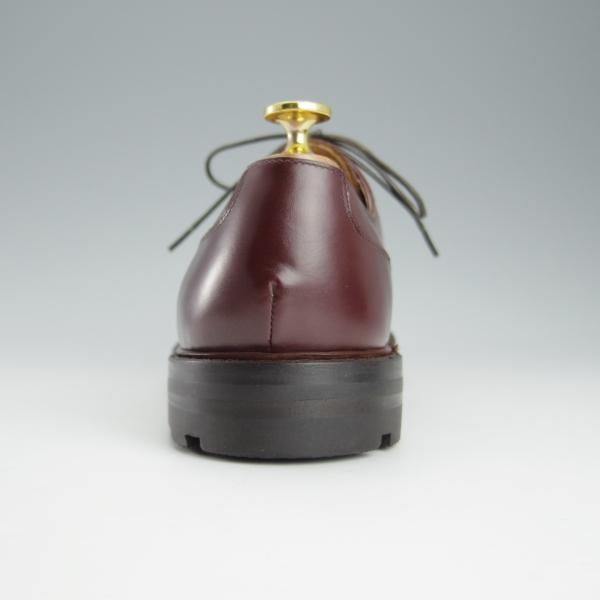 新品★(世界長ユニオン製)ニューヨーカー 7EEE【シャンボード似寄りモデル★Uチップ/NY103】ポリッシュレザー/赤茶/NEWYORKER★h916