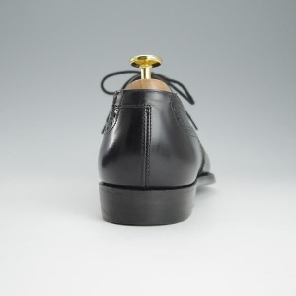 未使用★クロケット&ジョーンズ 6.5D【ハンドグレードライン★MERCER/フルブローグ】カーフ/黒/メンズ/Crockett&Jones★h917