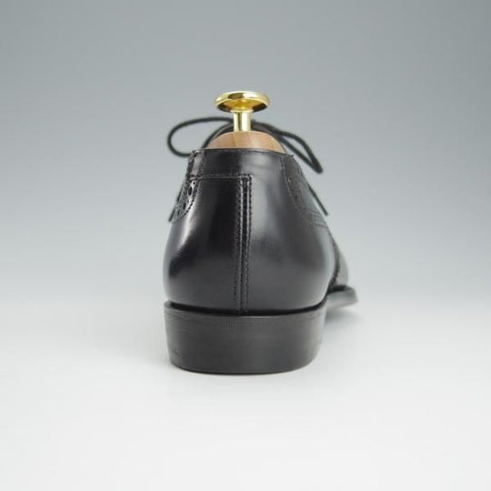 未使用★クロケット&ジョーンズ 6.5D【ハンドグレードライン★MERCER/フルブローグ】カーフ/黒/メンズ/Crockett&Jones★h917