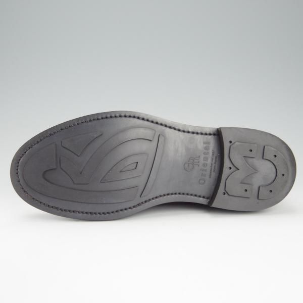 ほぼ試着程度★Oriental/オリエンタル SIZE 5【定価￥52,800-★プレーントゥ/BYRON】オイルドレザー/808ラスト/茶/メンズ★h918