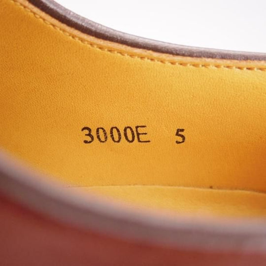 ほぼ試着程度★Oriental/オリエンタル SIZE 5【定価￥52,800-★プレーントゥ/BYRON】オイルドレザー/808ラスト/茶/メンズ★h918