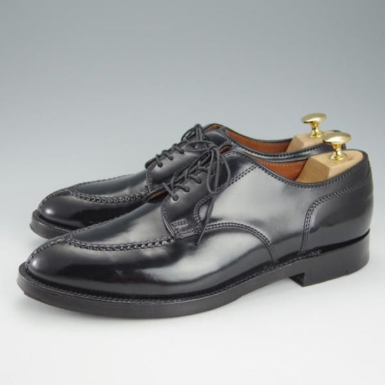 極美品★オールデン 7.5D【コードバン仕様★NST/ノルウィージャンフロント/2211】アバディーンラスト/黒/メンズ/Alden★h922