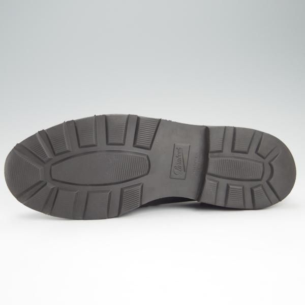 ★パラブーツ SIZE 42【貴重★フォック仕様(アザラシの毛皮)/ミカエル/MICHAEL】チロリアンシューズ/黒/Paraboot★h928