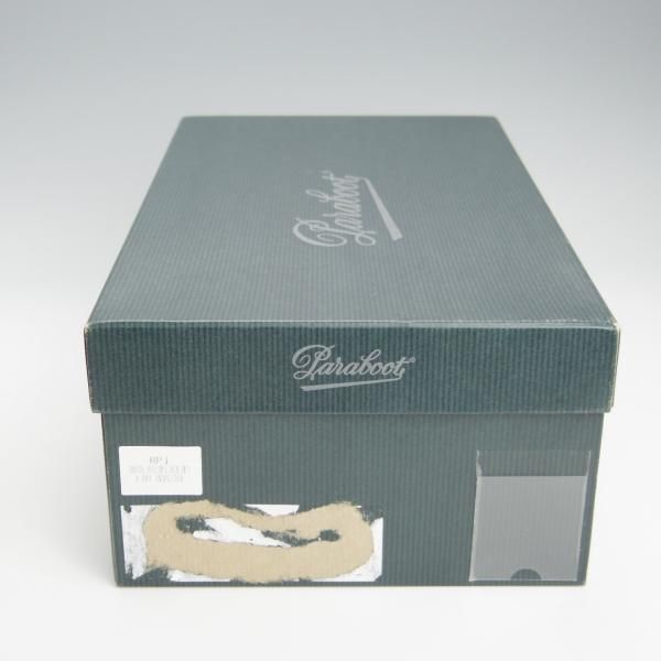 ★パラブーツ SIZE 42【貴重★フォック仕様(アザラシの毛皮)/ミカエル/MICHAEL】チロリアンシューズ/黒/Paraboot★h928