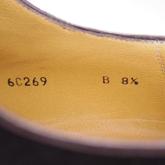 未使用★(伊)アルティオリ SIZE 8.5【定価15万円以上★CERVINO別注/クォーターブローグ】スエード/黒/スター・アルティオリ/Star ARTIOLI★h929