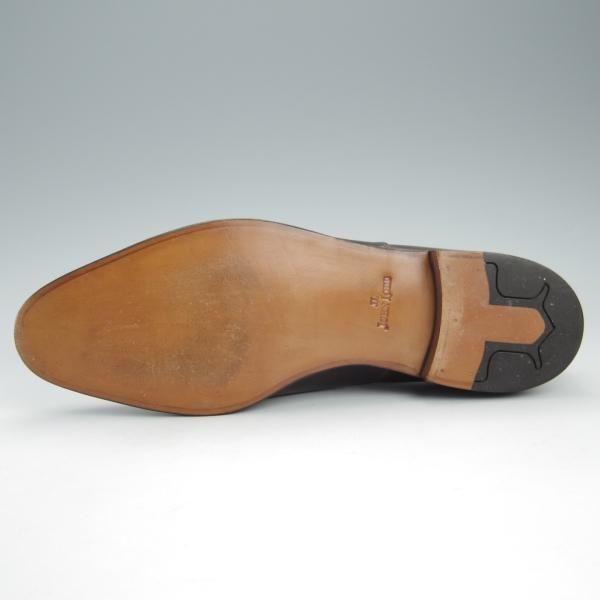 ほぼ試着程度★ジョンロブ 6D【定価￥195,800-★CITY 2/シティ/7000ラスト】ミュージアムカーフ/ストレートチップ/濃茶/JOHN LOBB★h930