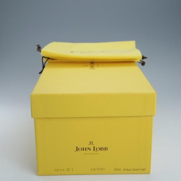 ほぼ試着程度★ジョンロブ 6D【定価￥195,800-★CITY 2/シティ/7000ラスト】ミュージアムカーフ/ストレートチップ/濃茶/JOHN LOBB★h930