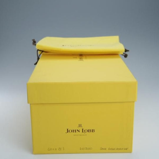 ほぼ試着程度★ジョンロブ 6D【定価￥195,800-★CITY 2/シティ/7000ラスト】ミュージアムカーフ/ストレートチップ/濃茶/JOHN LOBB★h930