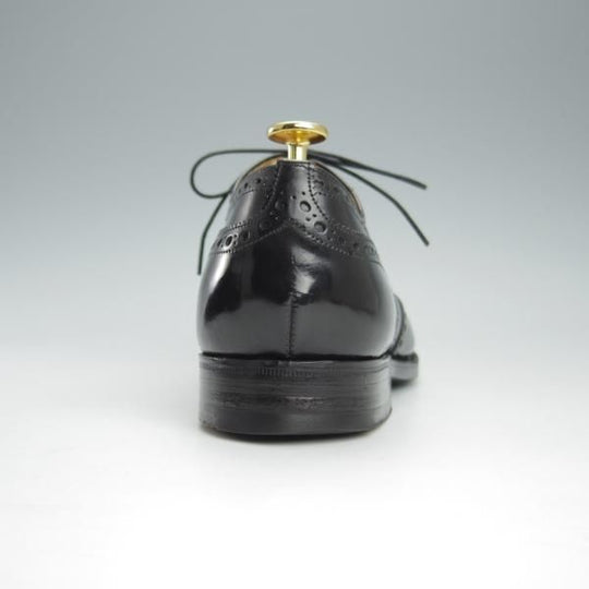 極上★チャーチ 70G/UK7【旧チャーチ★73ラスト/ブックバインダーカーフ】3都市ロゴ/Wingate/フルブローグ/黒/メンズ/Church's★h931