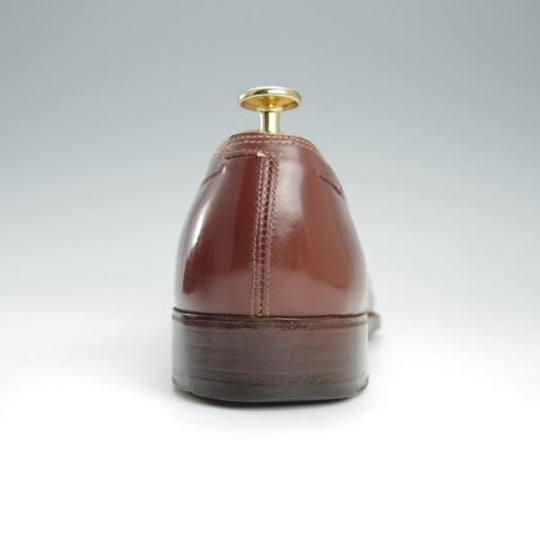 ★ジョンロブ ロンドン UK8程度【時価80万円程度★ビスポーク品/ロイヤルワラント】タッセルローファー/茶/メンズ/JOHN LOBB LONDON★h932