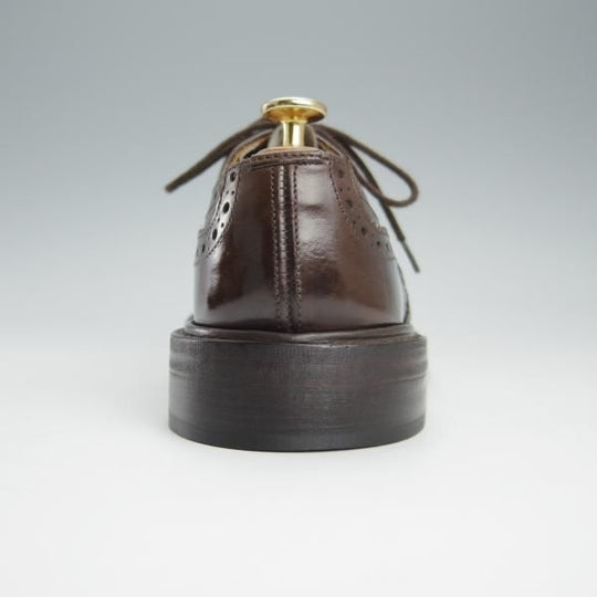 極美品★トリッカーズ SIZE 6【バートン同系モデル★カントリーシューズ/8064】フルブローグ/カーフ/濃茶/短靴/メンズ/Tricker's★h940