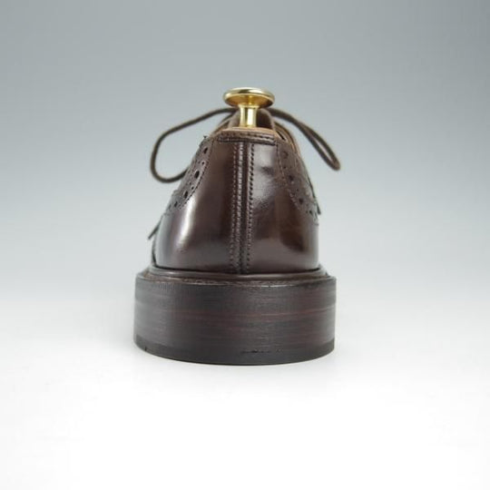 極美品★トリッカーズ SIZE 6【バートン同系モデル★カントリーシューズ/8064】フルブローグ/カーフ/濃茶/短靴/メンズ/Tricker's★h940