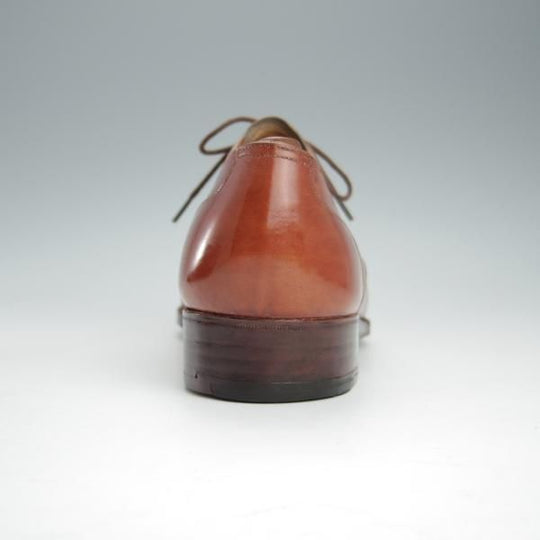 ★ジョンロブ ロンドン UK8程度【時価80万円程度★ビスポーク商品/シューツリー付き】ロイヤルワラント/カーフ/茶/JOHN LOBB LONDON★h941