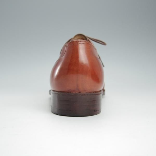 ★ジョンロブ ロンドン UK8程度【時価80万円程度★ビスポーク商品/シューツリー付き】ロイヤルワラント/カーフ/茶/JOHN LOBB LONDON★h941