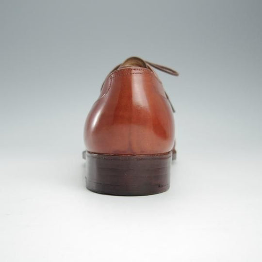 ★ジョンロブ ロンドン UK8程度【時価80万円程度★ビスポーク商品/シューツリー付き】ロイヤルワラント/カーフ/茶/JOHN LOBB LONDON★h941