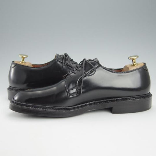 極美品★オールデン 7.5C【定価￥171,600-★コードバン仕様/9901】バリーラスト/プレーントゥ/黒/メンズ/Alden★h942