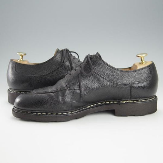 極上★パラブーツ SIZE 8【定価￥71,500-★アヴィニョン/AVIGNON】Uチップ/グレインレザー/黒/メンズ/Paraboot★h943