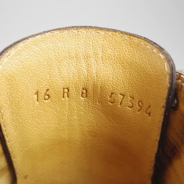 極上★パラブーツ SIZE 8【定価￥71,500-★アヴィニョン/AVIGNON】Uチップ/グレインレザー/黒/メンズ/Paraboot★h943