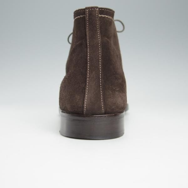 美品★(伊)タニノクリスチー SIZE 9【定価15万円以上★最後期のチャッカブーツ/135914】スエード/濃茶/メンズ/TANINO CRISCI★h944