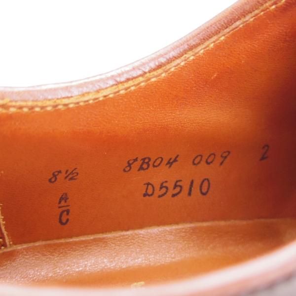 極上★オールデン 8.5C【貴重★(米)Brick+Mortar別注/D5510】バリーラスト/ロングウイング/クロムエクセルレザー/紺/Alden★h945