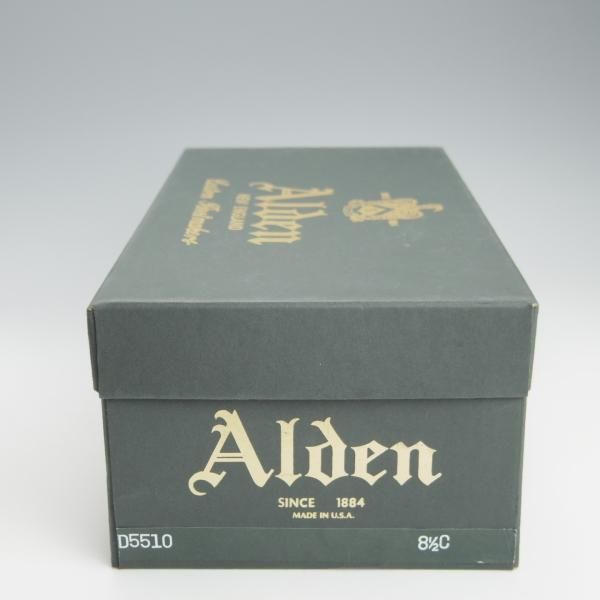 極上★オールデン 8.5C【貴重★(米)Brick+Mortar別注/D5510】バリーラスト/ロングウイング/クロムエクセルレザー/紺/Alden★h945