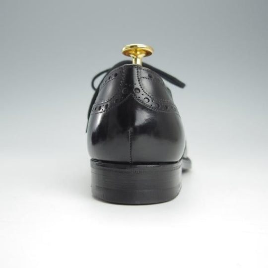 美品★チャーチ 60F/UK6【現行定価￥144,100−★旧チャーチ/73ラスト/CHETWYND】チェットウィンド/3都市ロゴ/カーフ/黒/Church's★h947