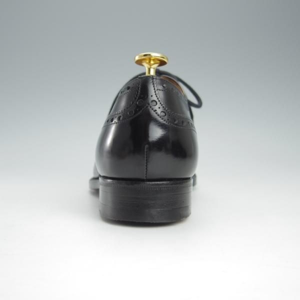 美品★チャーチ 60F/UK6【現行定価￥144,100−★旧チャーチ/73ラスト/CHETWYND】チェットウィンド/3都市ロゴ/カーフ/黒/Church's★h947