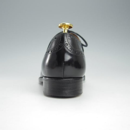 美品★チャーチ 60F/UK6【現行定価￥144,100−★旧チャーチ/73ラスト/CHETWYND】チェットウィンド/3都市ロゴ/カーフ/黒/Church's★h947