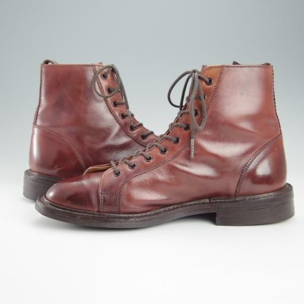 極上★トリッカーズ SIZE 7【ダイナイトソール仕様★モンキーブーツ/M6259】カーフ/赤茶/メンズ/Tricker's★h948