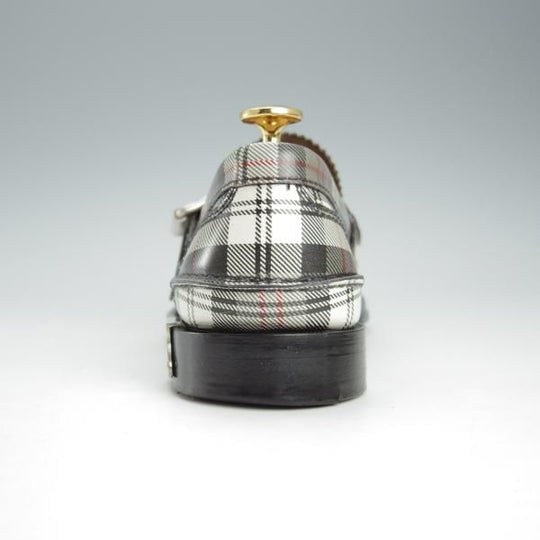 ★チャーチ 70F/UK7【★BARCOMBE/126ラスト】ローファー/モンクストラップ/タータンチェック/ポリッシュドバインダーカーフ/Church's★h949