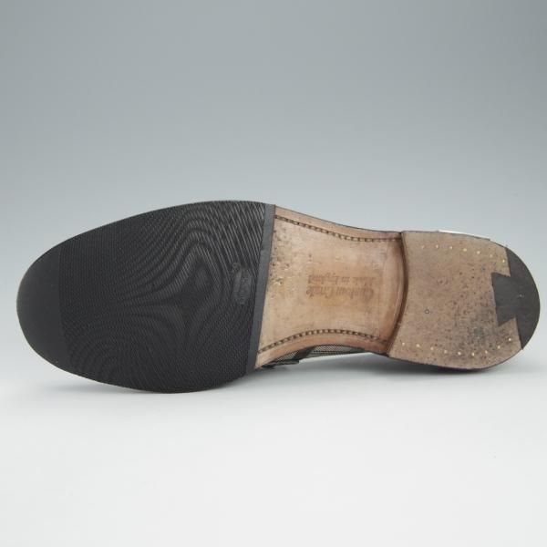 ★チャーチ 70F/UK7【★BARCOMBE/126ラスト】ローファー/モンクストラップ/タータンチェック/ポリッシュドバインダーカーフ/Church's★h949