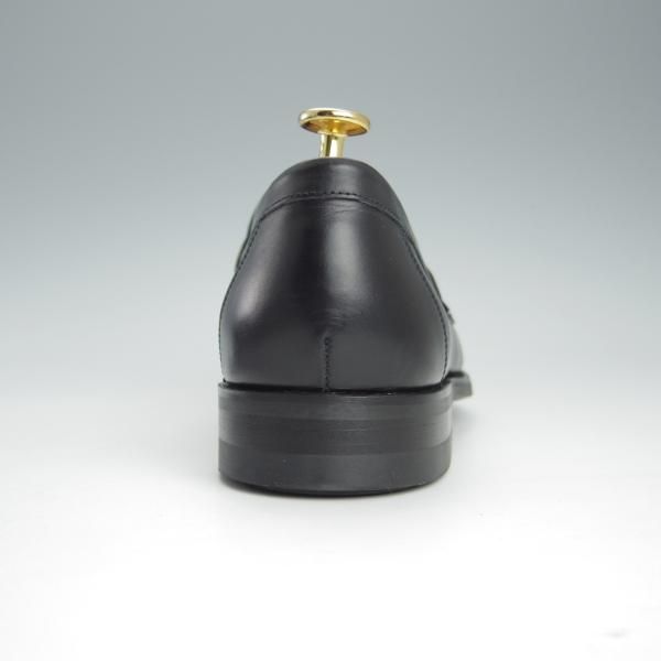 未使用★(英)BARKER/バーカー 8F【定価￥49,500-★ダイナイトソール仕様/4314FW10】コインローファー/カーフ/黒/メンズ★h950