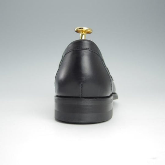 未使用★(英)BARKER/バーカー 8F【定価￥49,500-★ダイナイトソール仕様/4314FW10】コインローファー/カーフ/黒/メンズ★h950