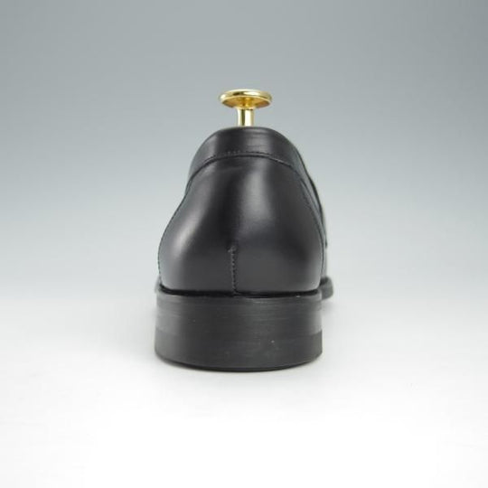 未使用★(英)BARKER/バーカー 8F【定価￥49,500-★ダイナイトソール仕様/4314FW10】コインローファー/カーフ/黒/メンズ★h950