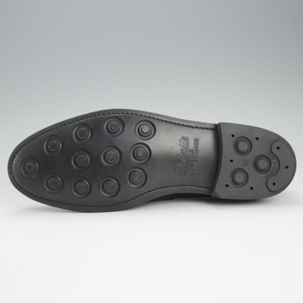 未使用★(英)BARKER/バーカー 8F【定価￥49,500-★ダイナイトソール仕様/4314FW10】コインローファー/カーフ/黒/メンズ★h950