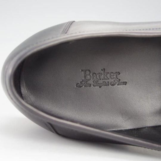 未使用★(英)BARKER/バーカー 8F【定価￥49,500-★ダイナイトソール仕様/4314FW10】コインローファー/カーフ/黒/メンズ★h950