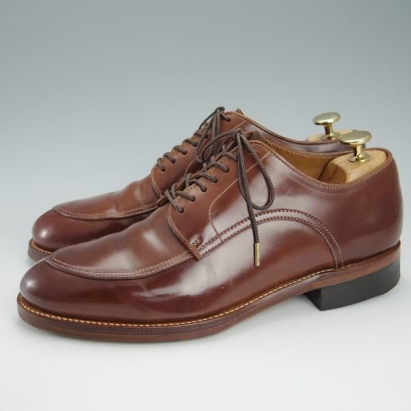 極上★Makers/メイカーズ SIZE 7【現行定価￥114,950-★茶系コードバン仕様/ホーウィン社/#4】CDVN-02/シェルコードバン/Vチップ★h952