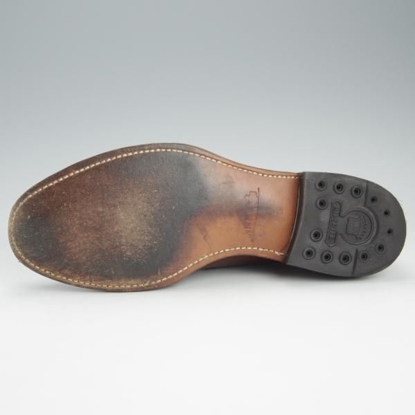 極上★Makers/メイカーズ SIZE 7【現行定価￥114,950-★茶系コードバン仕様/ホーウィン社/#4】CDVN-02/シェルコードバン/Vチップ★h952