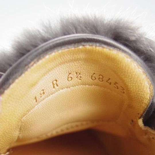 極美品★パラブーツ SIZE 6.5【定価￥92,400-★アニバーサリーBAG付/2021年10月購入】VISON(ミンク)/ランス/REIMS/黒/Paraboot★h953