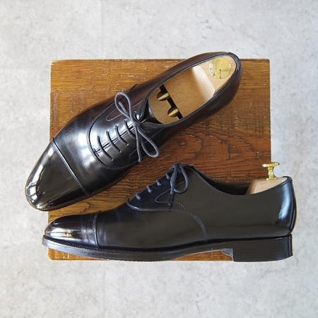 極上★エドワードグリーン UK7程度/7.5C【定価￥174,900-★チェルシー/CHELSEA/82ラスト】ストレートチップ/黒/EDWARD GREEN★h955