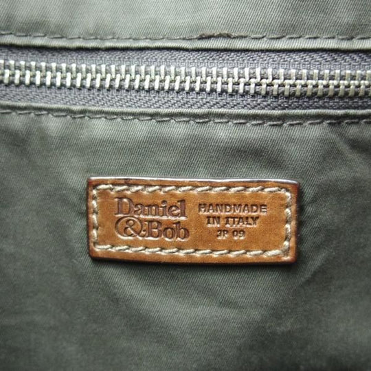 極上★(伊)ダニエル&ボブ【現行定価￥107,800-★クロドーロ/ロディ/2WAY CULODORO RODI 】メンズ/トートバッグ/鞄/革/茶/Daniel&Bob★N5801