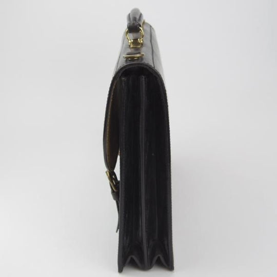 ★(英)W＆H GIDDEN【現行価格30万円程度★ブライドルレザー仕様/ブリーフケース】メンズ/ビジネス/バッグ/黒/革/鞄/WHギデン★N5802